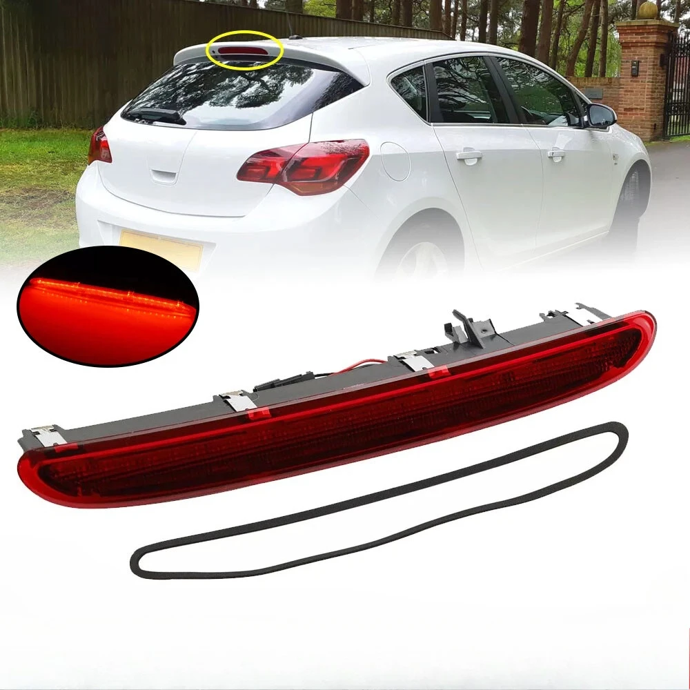 Car 3RD Rear Brake Lamp High Level Stop Brake Lamp Tail Light Fit For Opel For Vauxhall Astra J Hatchback 2010-2016 13372164