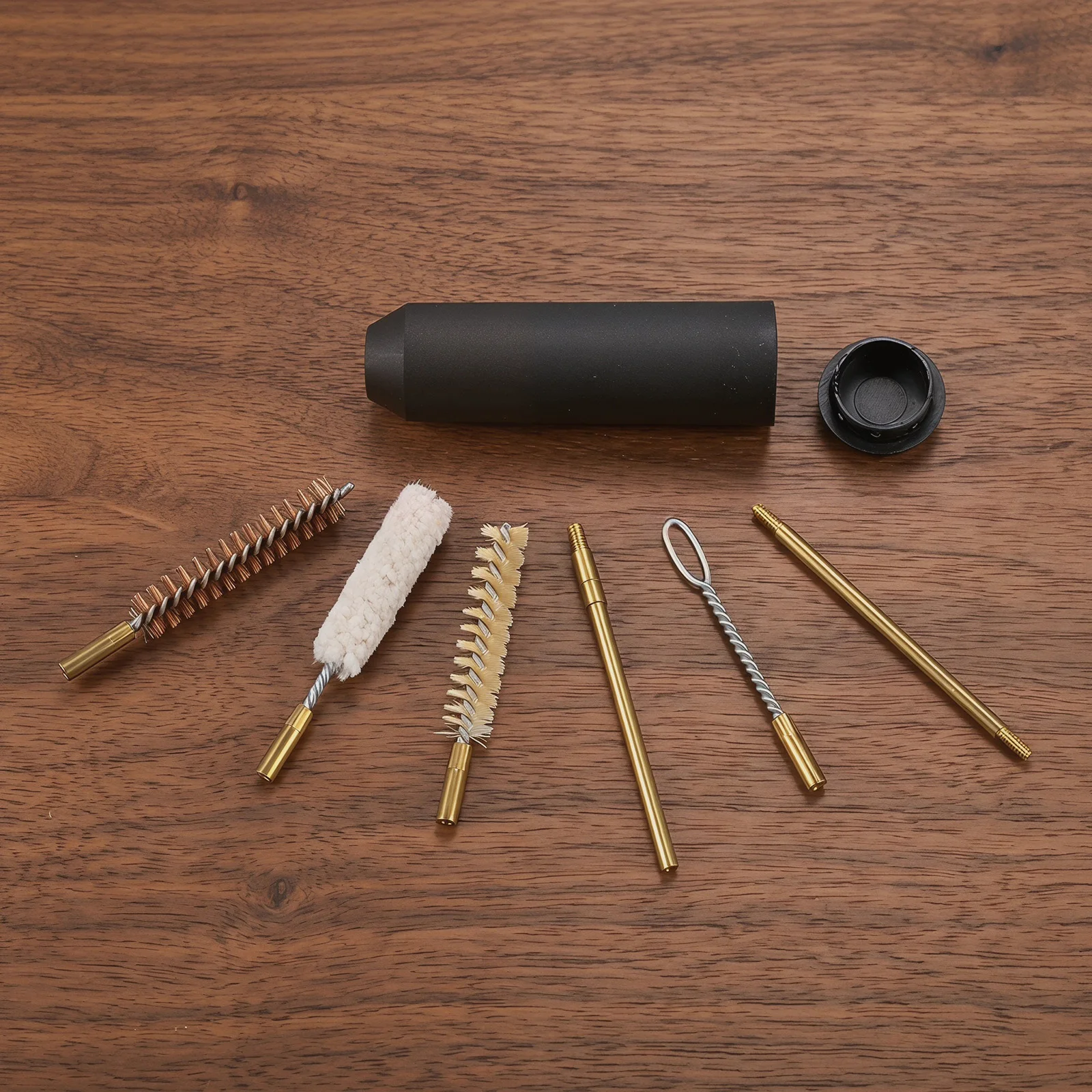 Gun Cleaning Rod - 7 Pcs Cleaning Bar Brush Set