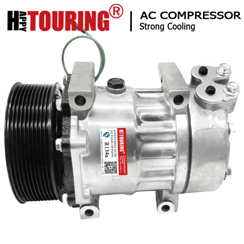SD7H15 AC Compressor for SCANIA P G R T Series R380 R340 G420 R500 R580 R620 8295 1531196 1888032 10570608 10573125 2564093 24V