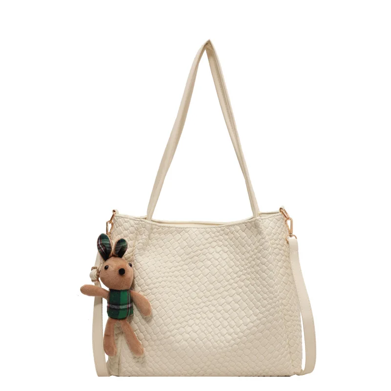 A Large-capacity Women's 2025 New Fashion Single-shoulder Crossbody Bag with A High-quality Commuting Tote Bag