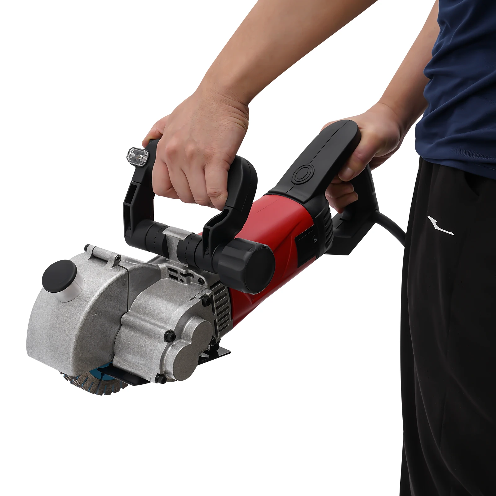 2800 واط الكهربائية الجدار الأخدود قطع مشقوق آلة الجدار الشق المطارد أداة 7000 دورة في الدقيقة