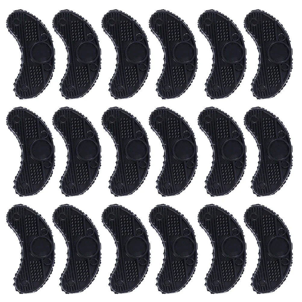 

20Pcs Rubber Back Heel Pads Anti-Skid Abrasion-Resistant Pain Relief Cushion Cups Foot Care Inserts for High Heels Blister