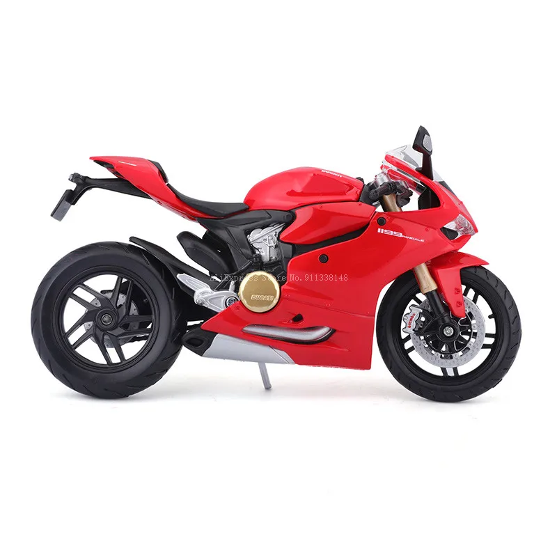 Maisto 1:12 Ducati 1199 Panigale Classic Motorcycle Brand Genuine Collection Die Casting Model Gift Static Toy Fuel Tank Metal