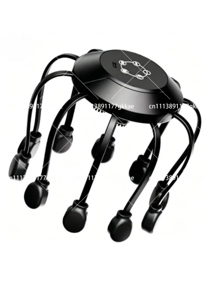 Scalp Massager Automatic Multi-Dimensional Electric Vibration Head Relaxation Device