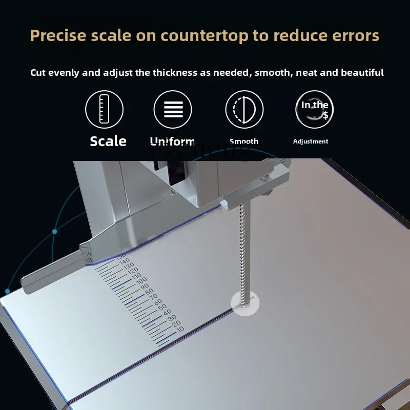 XL Bone Sawing Machine Commercial Electric Bone Cutting Machine Large Desktop Frozen Meat Cutting Machine Frozen Fish Household