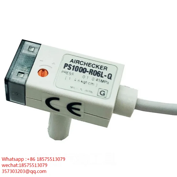 

For SMC PS1200-R06L-Q PS1000-R06L-Q PS1000-R06L Microelectronic Vacuum Pressure Switch Positive Pressure Vacuum