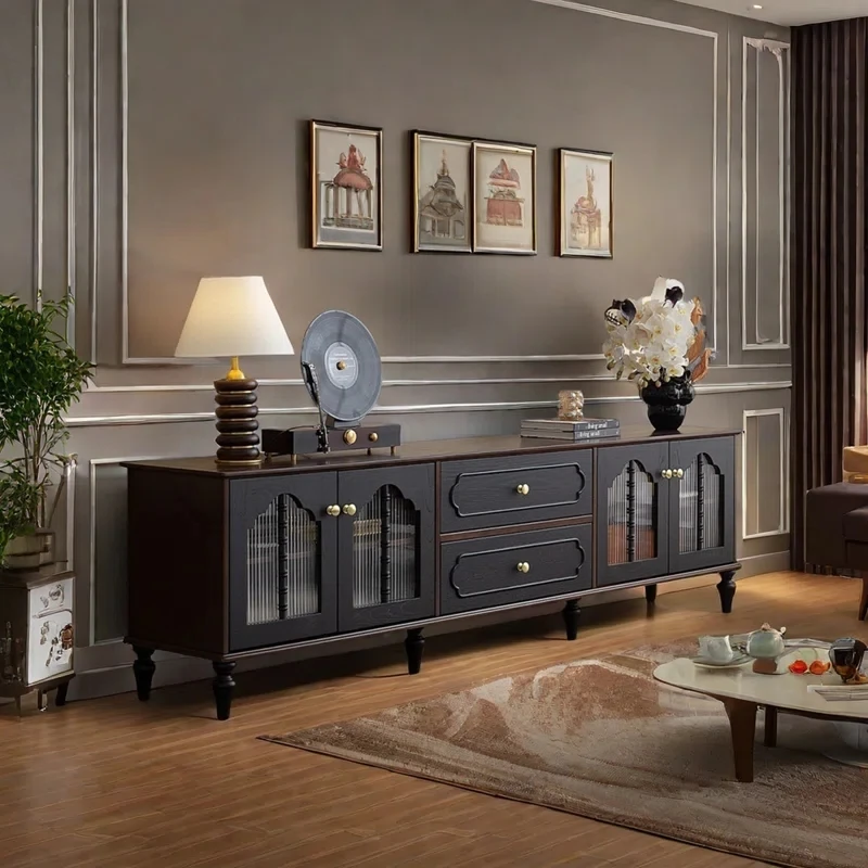 

Vintage European Tv Table High End Salon Storage Minimalist Tv Stands Organizer Creativity Suporte Para Tv Trendy Furniture