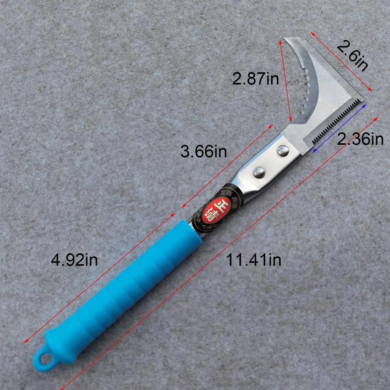 Efficient Stainless Steel Sawtooth Wave Crack Weeder Gardening Tool for Quick and Easy Weed Removal - High Quality Kosoyo Manual