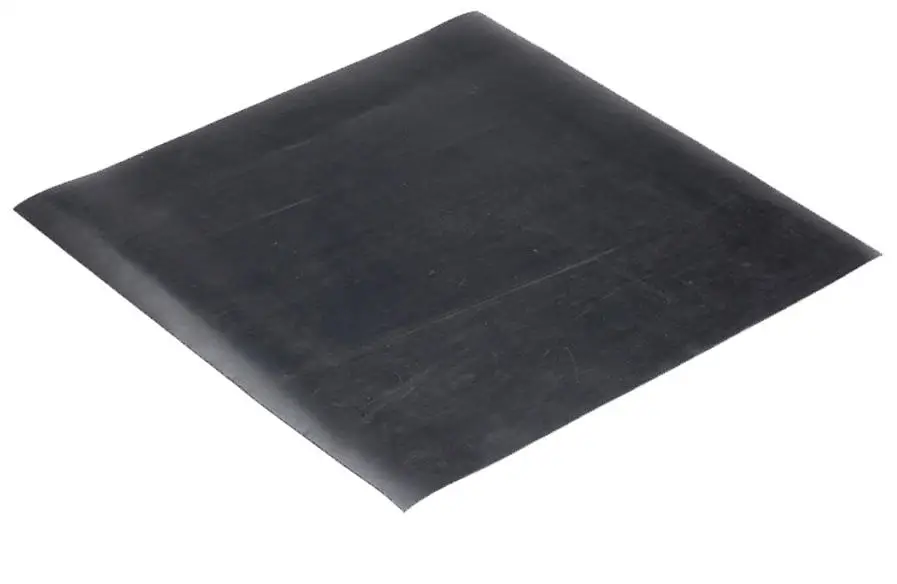 1pc 2/3/4/5/6mm Rubber Pad oil Resistant Non-slip Rubber Sheet Black Insulation Pad thick shock absorption 500*500mm Rubber Mat