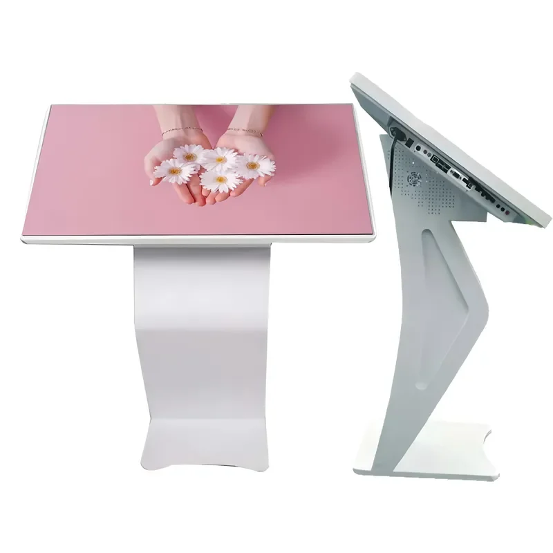 32 Inch K Shape Android Digital Signage Interactive Kiosk Indoor Advertising Player All in One Touch Screen Display for