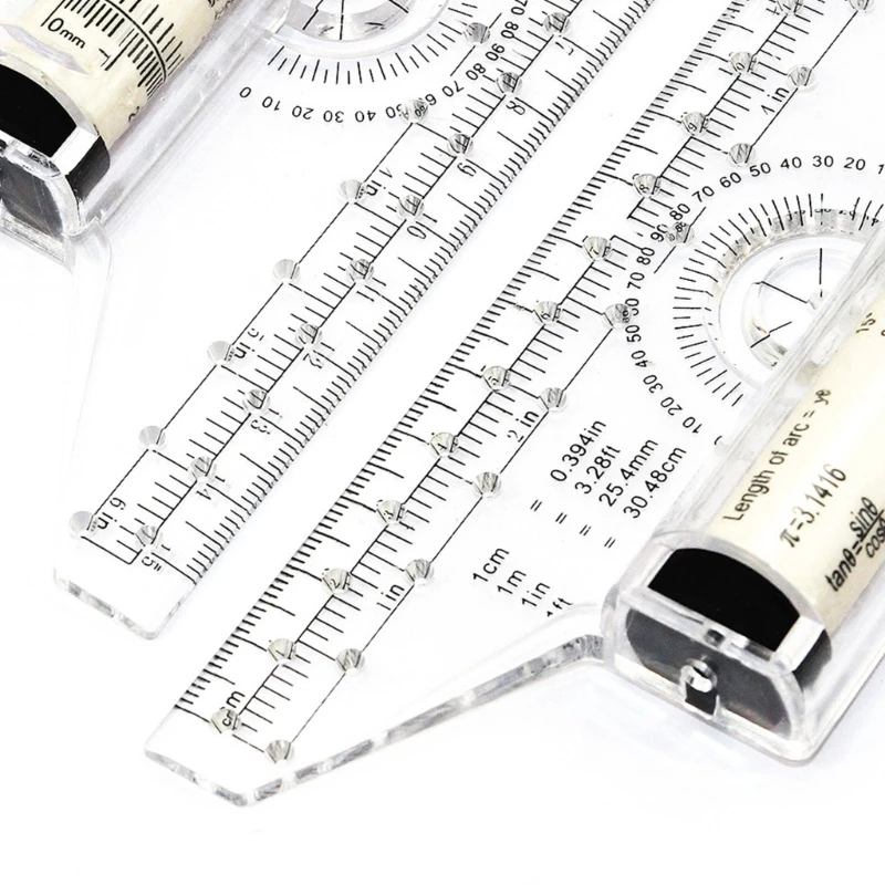 DONG Drawing Ruler Scale Measuring Ruler Drafting Tool Drawing Ruler