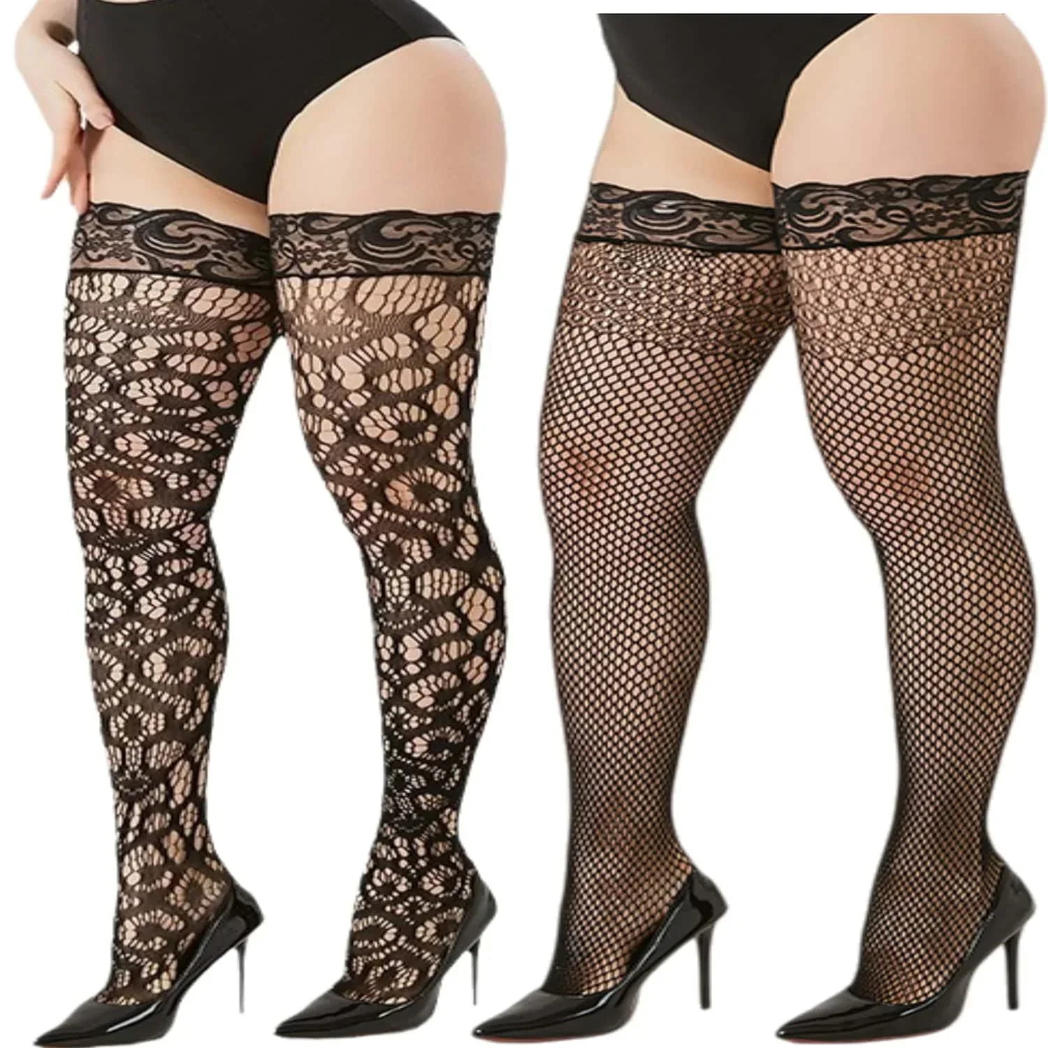 sexy fishnet leggings Plus Size Fishnet Tights main image 0