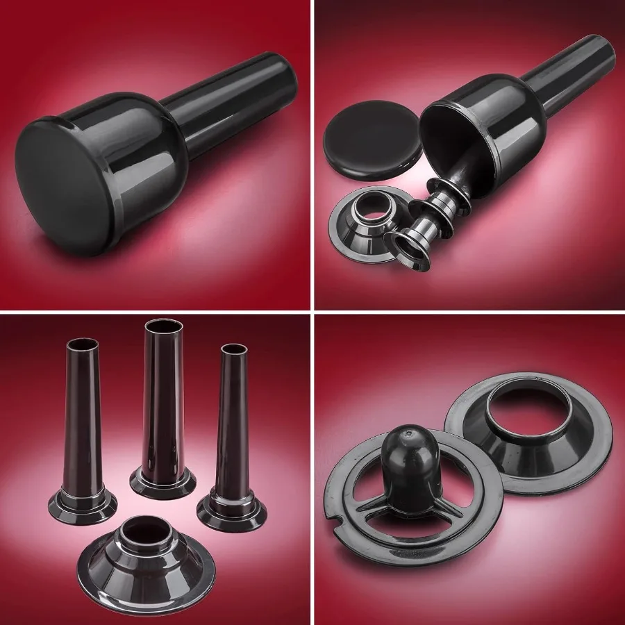 Turboforce HD Heavy Duty 3500 Series 5in1 Penggiling Daging Listrik Stainless Steel untuk Penggunaan Rumah Tangga dengan Pembuat Sosis dan Kubbe 5