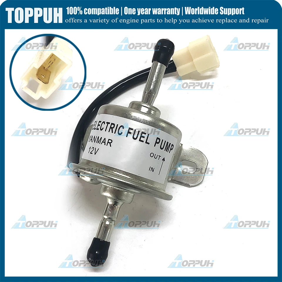 12V Fuel Pump EP-015 For Yanmar 4TNV84 4TNV88 2TNV70 2V750 3TNV76 4TNV84