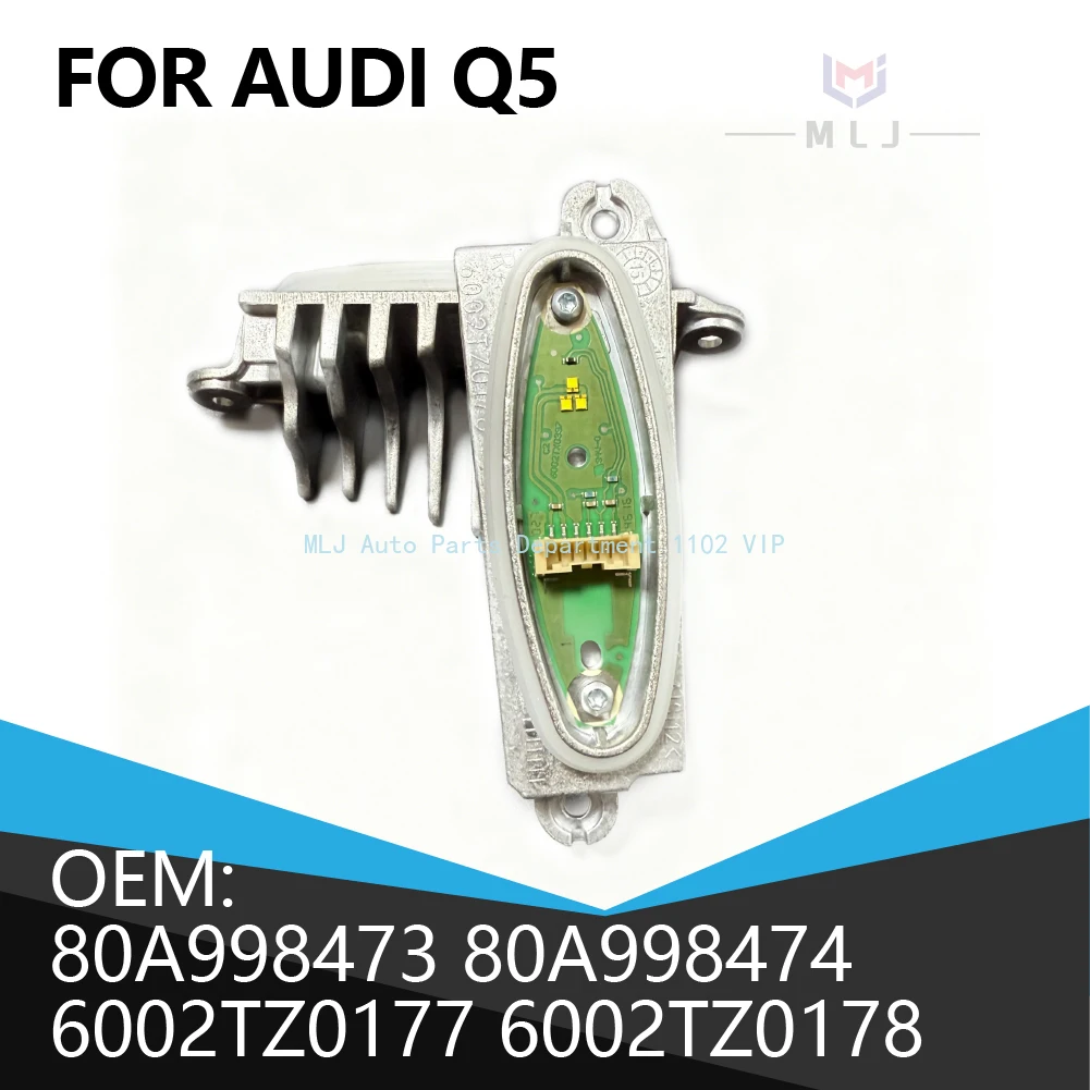 

Suitable for Audi Q5 LED turn signal module Daytime running light module OEM 80A998473 80A998474 6002TZ0177 6002TZ0178