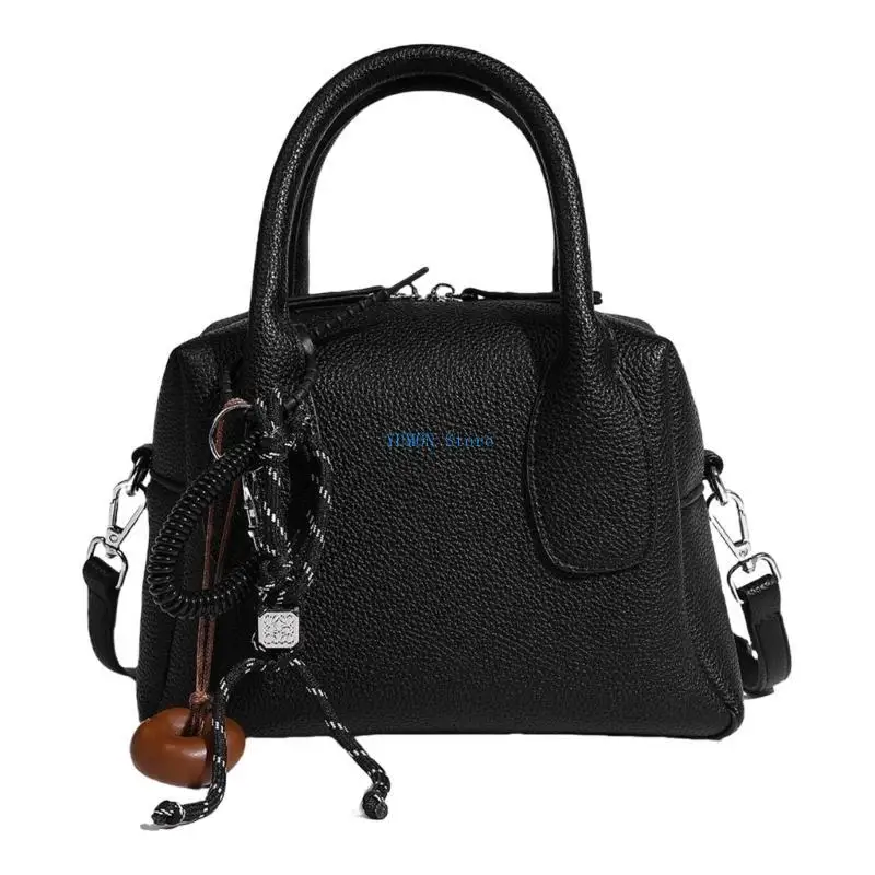 

D0UD All-matching Shoulder Bag for Women PU Leather Crossbody Bag Top Handle Handbag
