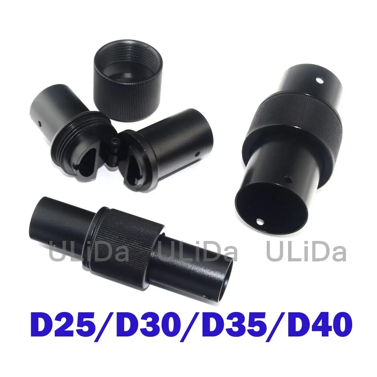 20 25 30 35 40mm Giunto per tubo braccio pieghevole laterale in alluminio per fai da te FPV RC Quadcopter Multicopter Protezione delle piante UAV Drone BB