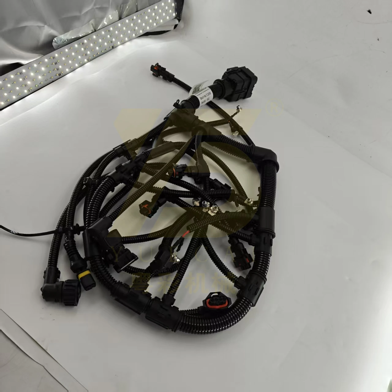 YUE CAI D6E Engine Injector Wiring Harness VOE22067983 22067983 For EC210B Excavator Wiring Harness