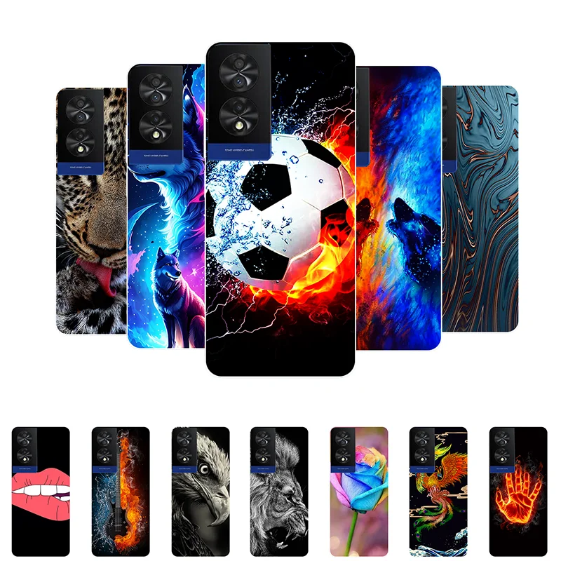 Para funda TCL 40 Nxtpaper 4G  Fútbol  Silicona Suave  Carcasa traseras para TCL 40 Nxtpaper  Funda para Teléfono TCL40 Nxtpaper 4G estuche Funda