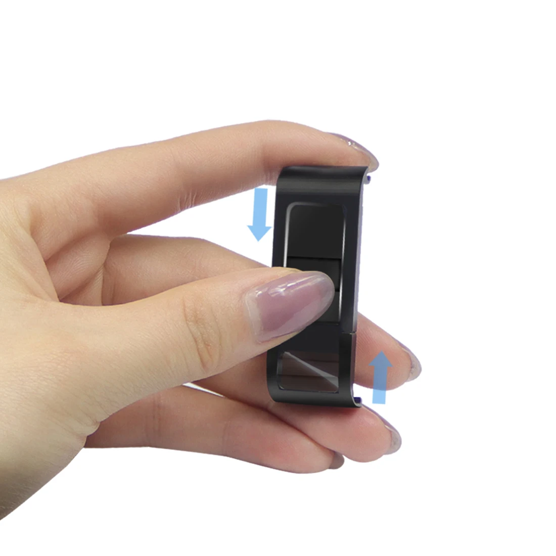 غطاء جانبي لبطارية كاميرا الحركة معدن مقاوم للغبار لهاتف GoPro Hero 12 13 11 10 9 منفذ شحن واقٍ أسود قابل للإزالة