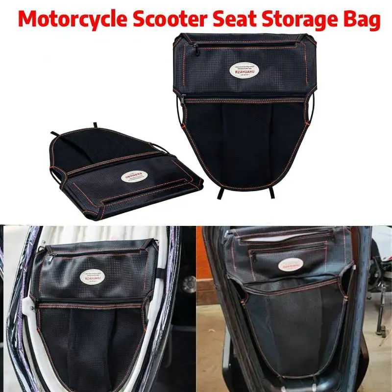 For SYM MAXSYM TL500 400i 400 600i Joymax Z 300i GTS 250 250i Motorcycle Scooter Under Seat Storage Bag Pouch Organizer Tool Bag