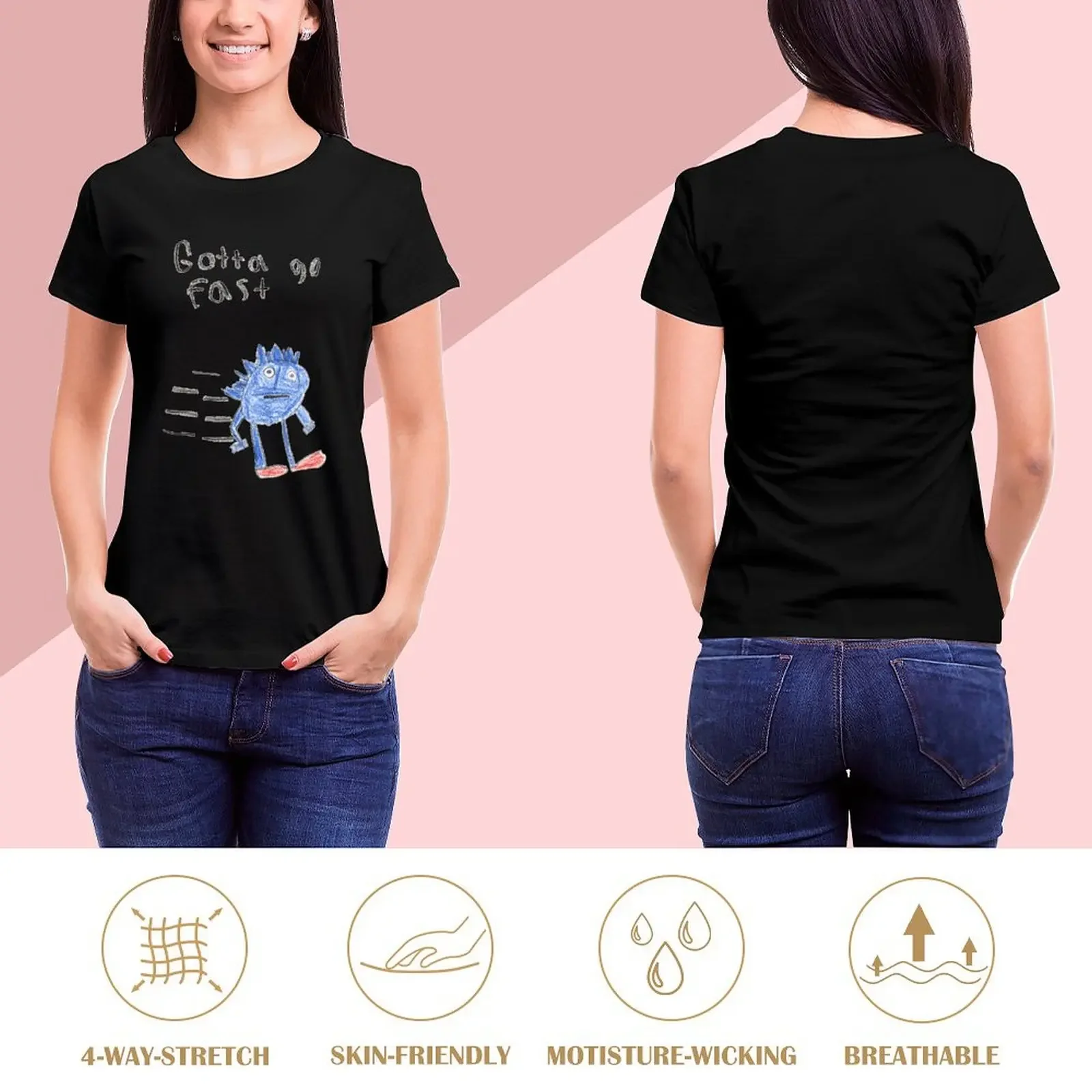 Gotta Go Fast T-Shirt customs design your own oversized plus size tops ariat shirts for Women