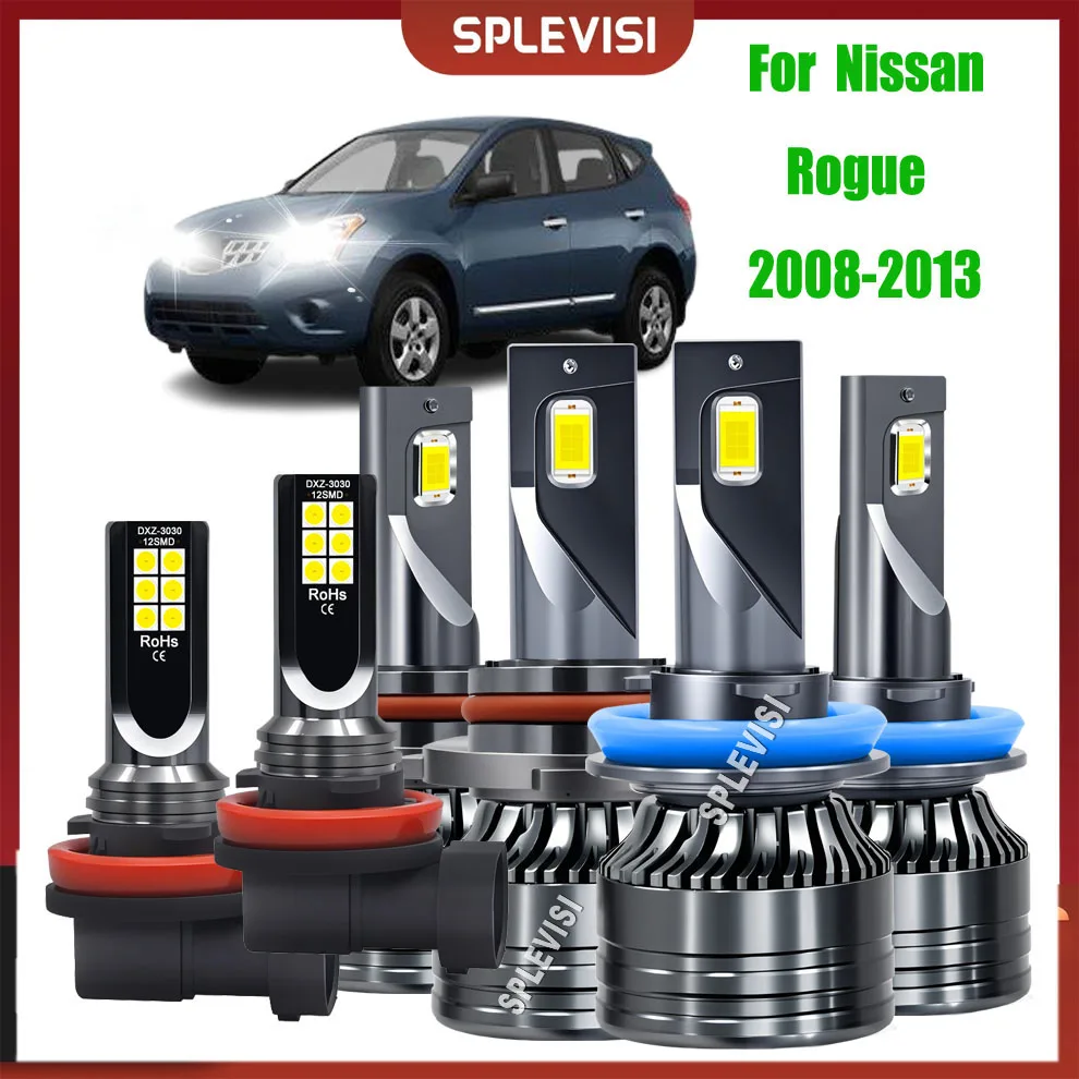 

LED Car Headlight H11 9005 18000LM 6000K Auto Headlamp Fog Light Bulbs For Nissan Rogue 2008 2009 2010 2011 2012 2013