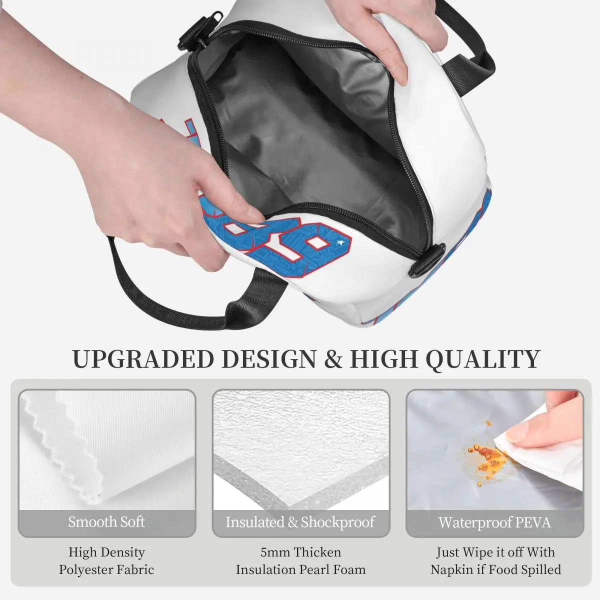 خورخي مارتن عدد 89 أكياس الغداء معزول بينتو صندوق المحمولة حقيبة الغداء نزهة أكياس حقيبة حرارية لمكتب المرأة #3