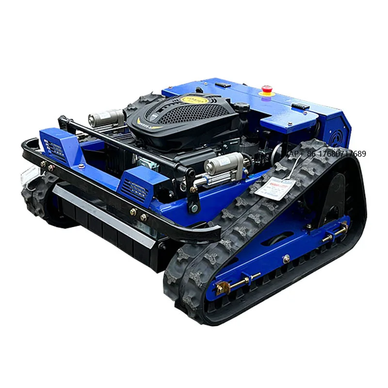 Customization CE Approve Grass Cutting Machine Crawler Brush Cutter for Agriculture Control Robot Lawn Mower