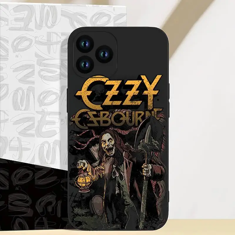 Rock Band Ozzy Osbourne Phone Case For iPhone 11 12 13 14 Mini Pro XS Max X S Plus XR Shell