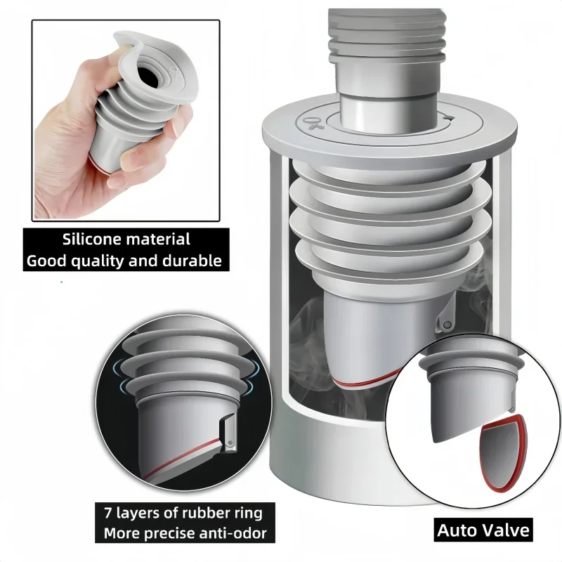 Tappo per lavandino in silicon - Drain Pipe Clip recensione e prezzo