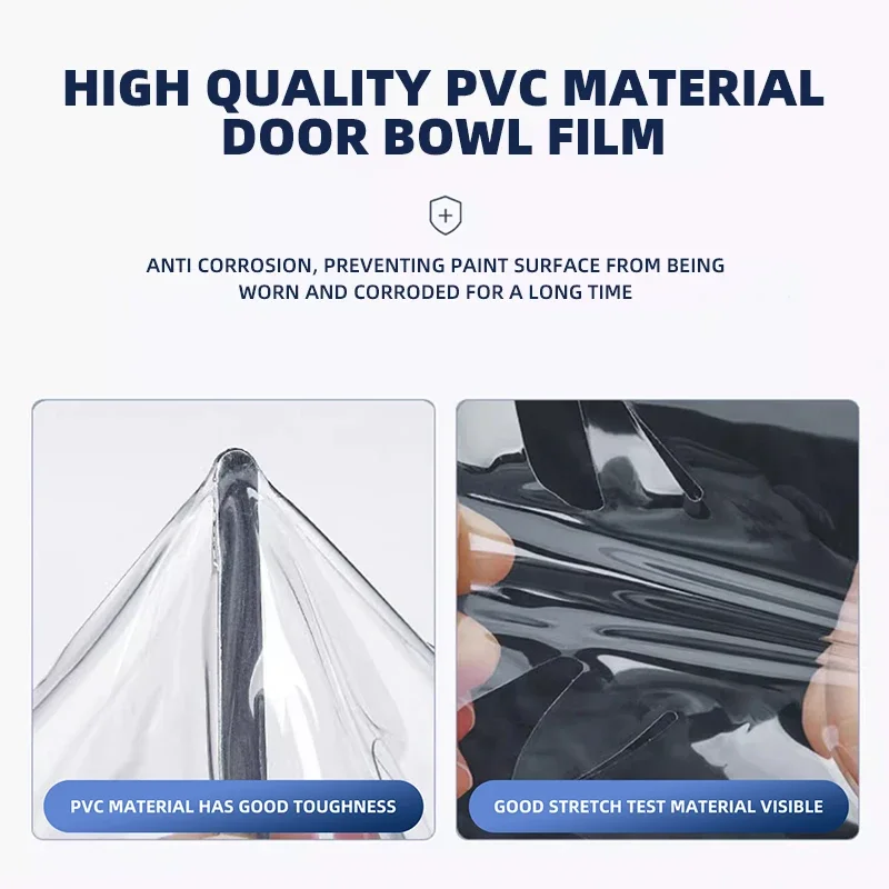 4 قطعة مقبض باب السيارة الشفاف السلطانية حامي لشركة هيونداي N خط الأداء I20 IX35 I30 سوناتا إلنترا فيلوست اكسسوارات