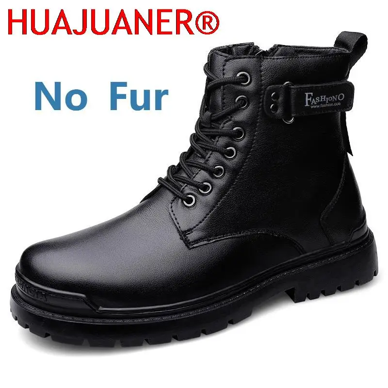 

Winter/Autumn Men Quality Brand Leather Boots Outdoor Tactical Desert Combat Boats Motorcycle Ankle Boots Snow Shoes