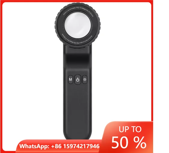 Electric Metal Dermascope With Rechargeable LED Illumination CE Certified Medical Equipment For Hospital Use