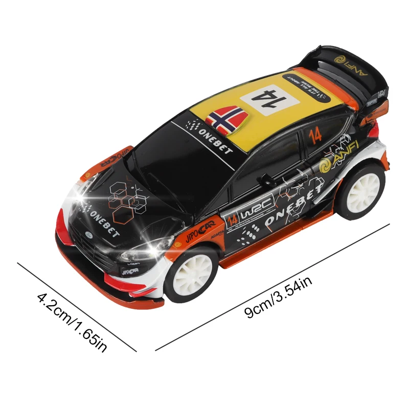 Analógico elétrico Racing Race Vehicle Slot, Escala WRC Car Toy, vai Scalextric, Ninco, SCX, 1, 43, 1:43