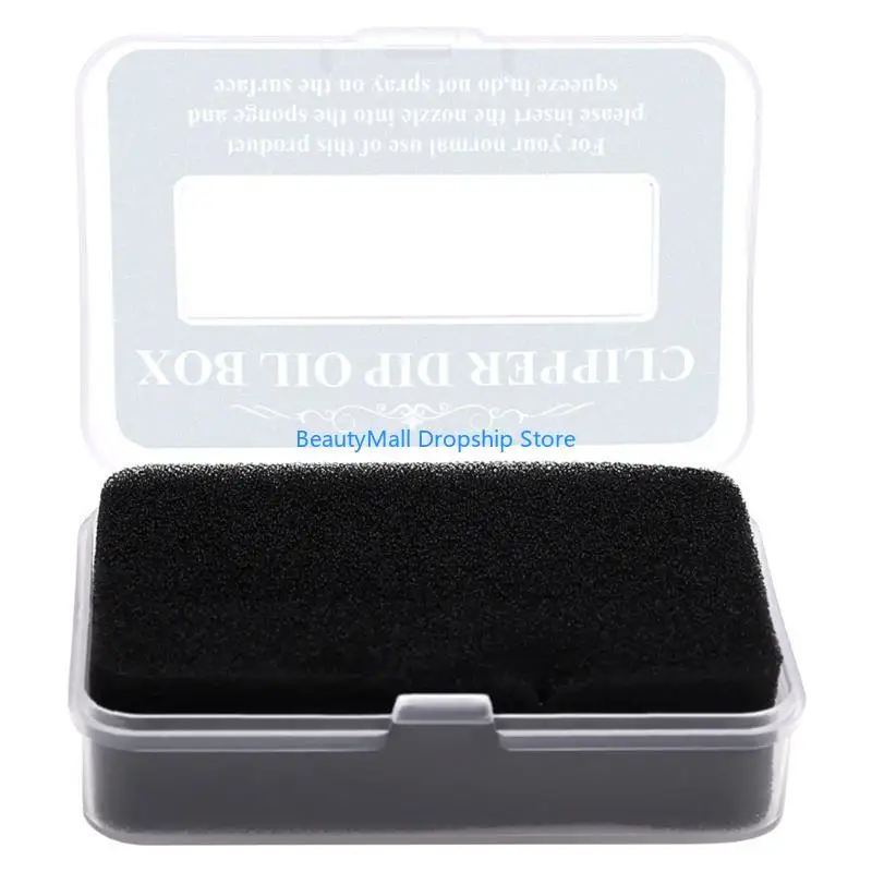 40JD Portable Hair Clippers Lubricating Oil Box Extend Blade Life Reduces Heat Friction Electric Shaver Lubricants Oil Box