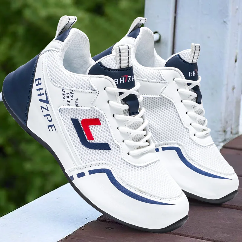 Zapatillas Deportivas de Malla Transpirable con Bloques de Color y Diseño Moderno para Hombre