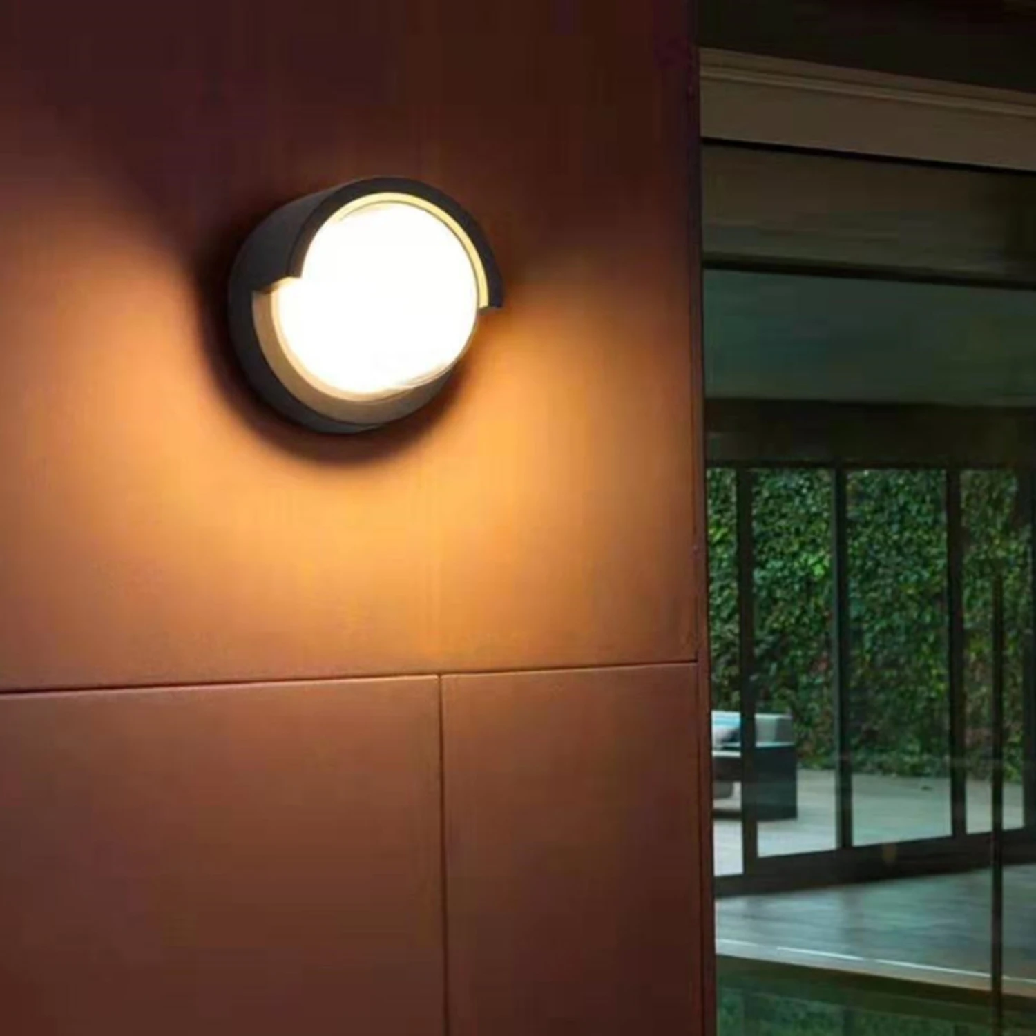 Modern Waterproof LED Outdoor Wall Lights - Stylish Contemporary Sconce Fixtures for Garden, Balcony, and Courtyard Decor - IP65