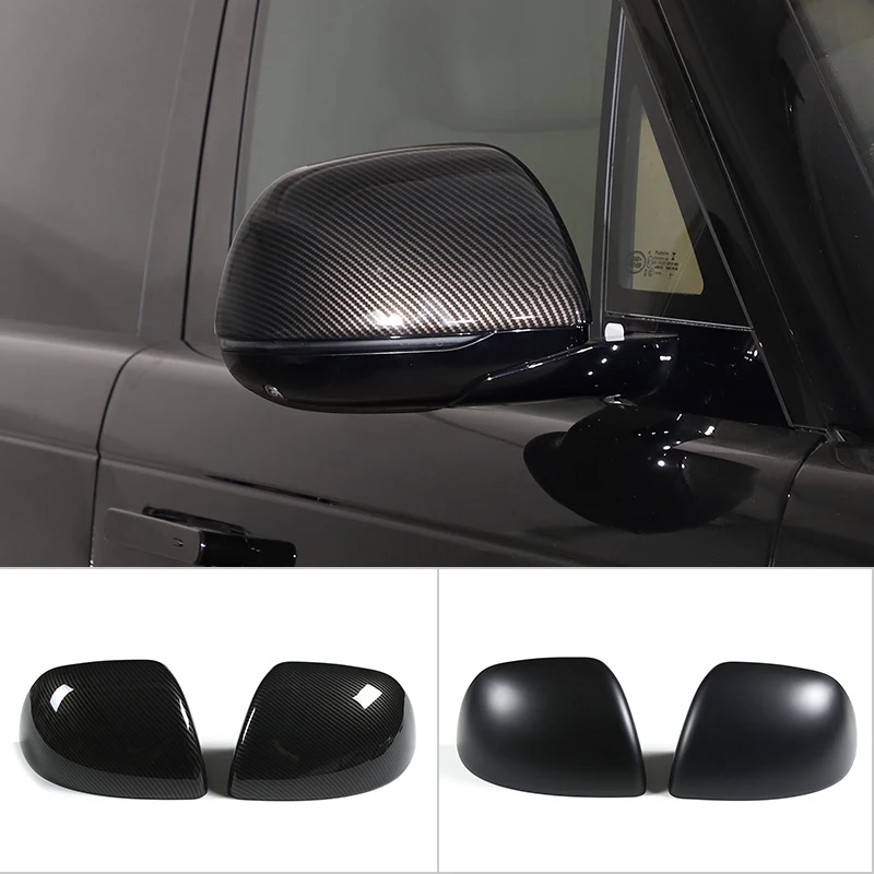 

For Land Rover Range Rover Sport Vogue L460 2023 ABS Carbon Fiber Car Rearview Mirror Cover Trim Sticker Car Accessories