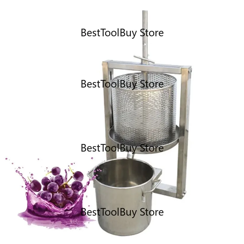 

Commercial Easy To Clean Hydraulic Juicer Pomegranate Fruit Honey Juicer Grape Wine Pressing Machine Grape Wine Maker