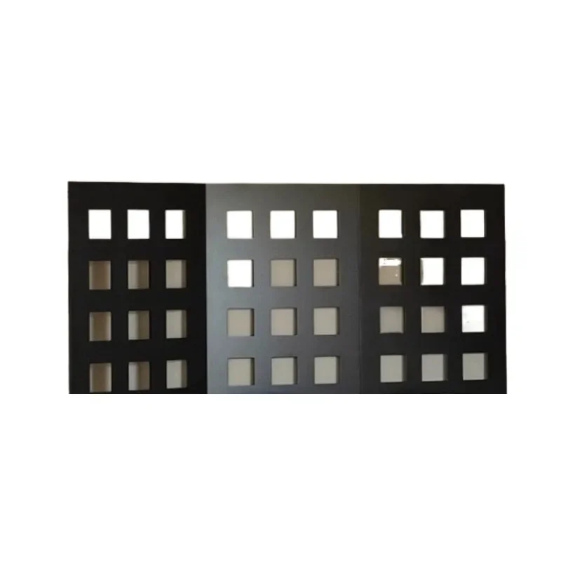 Retro wabi silent wind folding screen bed and breakfast living room partition Internet celebrities