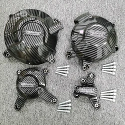 Motorcycles Engine protective cover For YAMAHA MT-09 FZ-09 TRACER & SCRAMBLER 2014-2020 XSR900 2015-2020 carbon fiber printing
