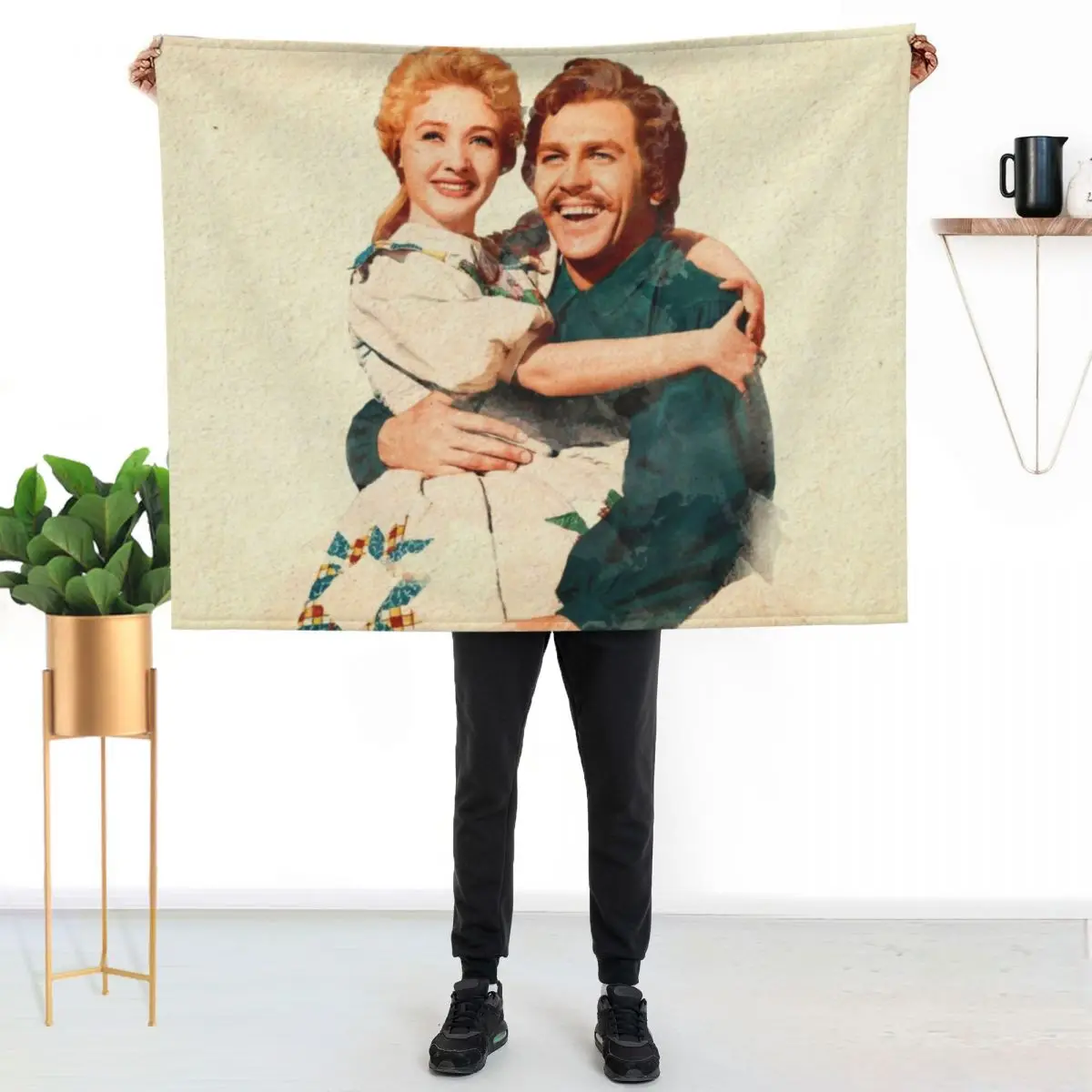 Seven Brides for Seven Brothers Throw Blanket Luxury Brand Multi-Purpose heavy to sleep Sleeping Bag Moving for sofa Blankets