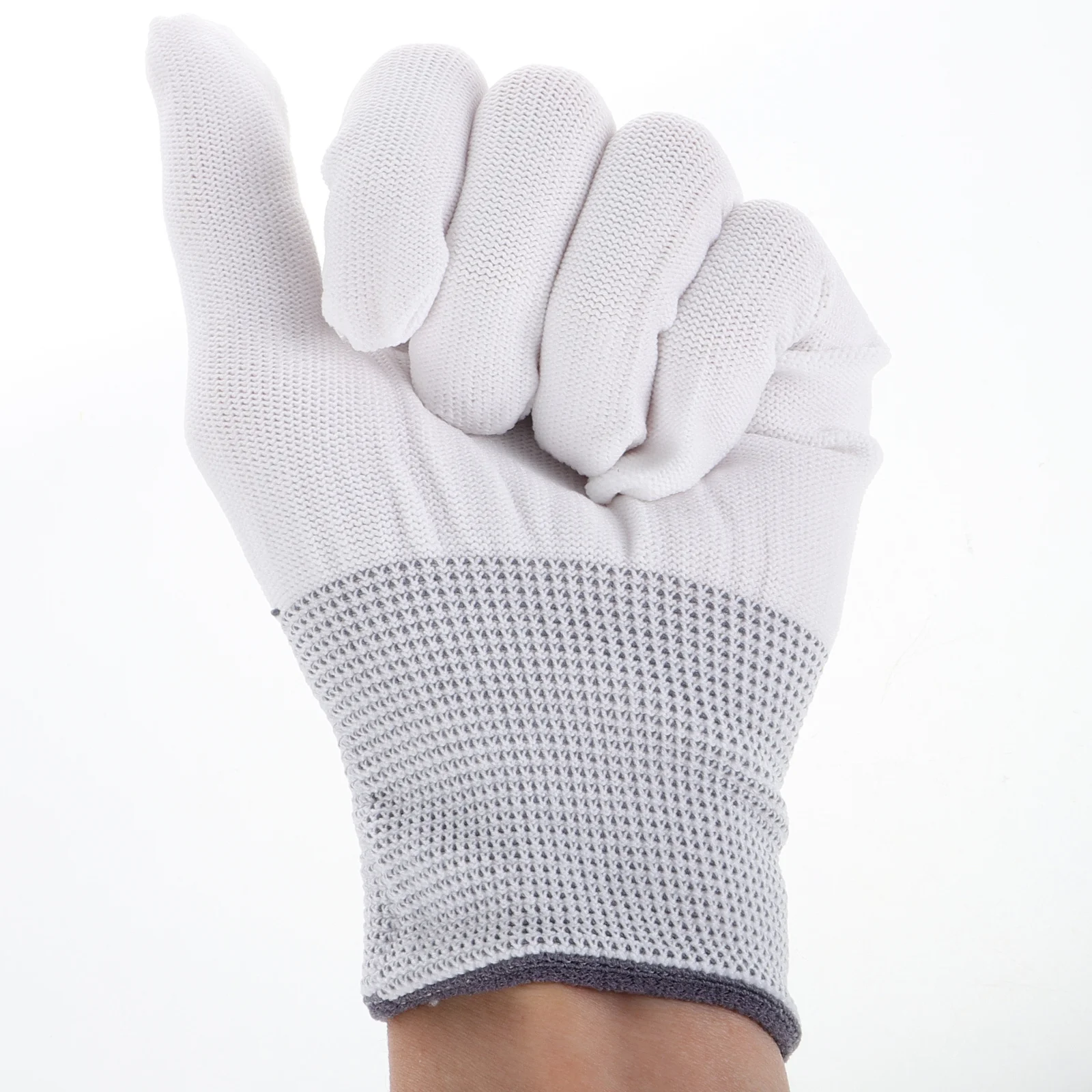 1 زوج أدوات السيارة غير مرئية واضح جسم السيارة فيلم قفازات فائقة اللصق قابلة لإعادة الاستخدام قفازات العمل لحماية تغليف السيارة #2