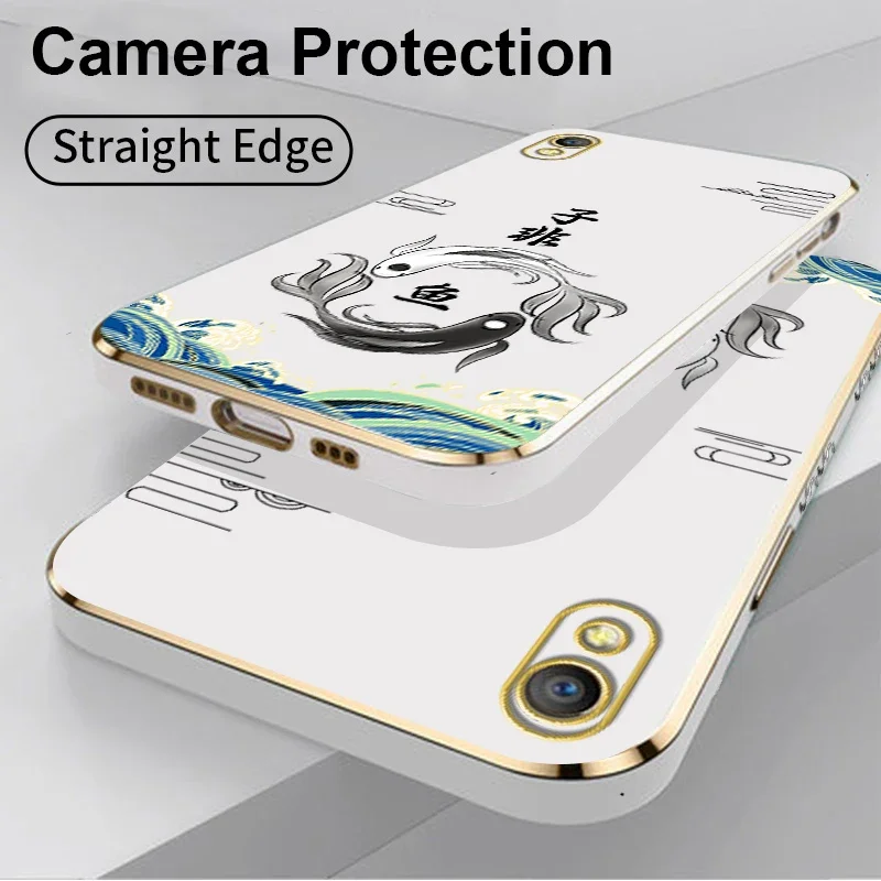 Sub Non Fish Phone Case for Oppo A39 A37 A36 A32 A33 A31 A3S A35 A1 Pro A1K A11X A11 A12 A12S A11K A11S A12E Chuang Tzu Taoism