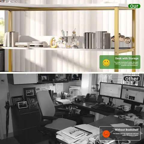 10 best sales L-format skrivbord - №7