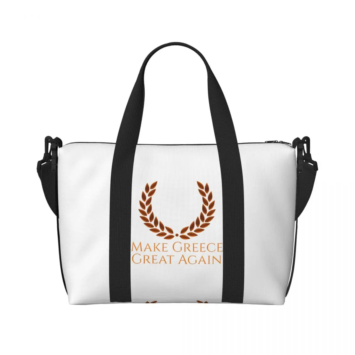 

Couple Travel Bag Make Greece Great Again Gym Bag Large Capacity Polyester Custom Handbag Novelty Yoga Sports Bag
