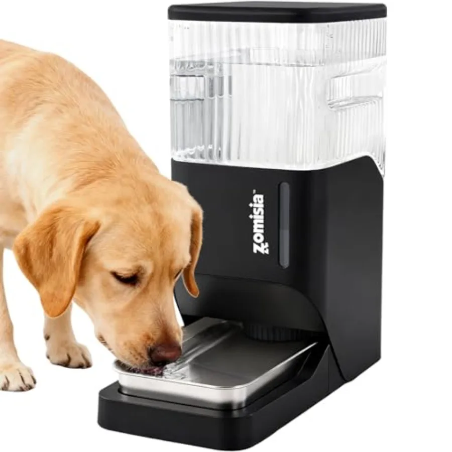 

Automatic Dog Water Dispenser with Stainless Steel Bowl, Gravity Extra Large Capacity Water Bowl for Large-Sized Dogs, 3 Gallon