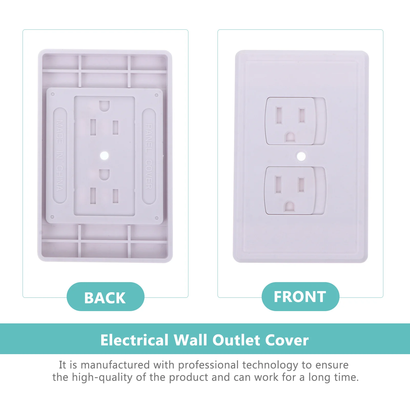 

4 шт., настенные крышки для электрических розеток, защитные вилки для детских розеток, безопасная защита для детской комнаты, домашняя вилка, настенная пластина