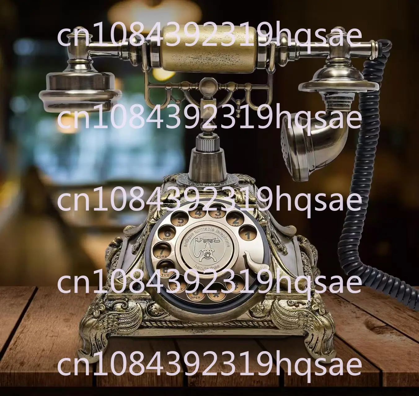 European Retro Recording Telephone, Birthday Party, Wedding Voice Blessing Message Machine